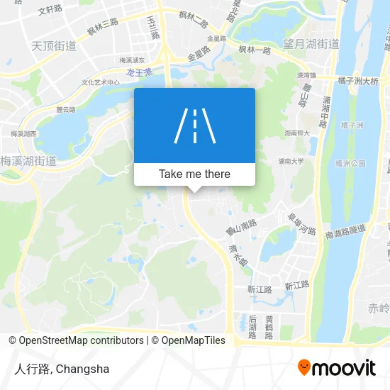 人行路 map