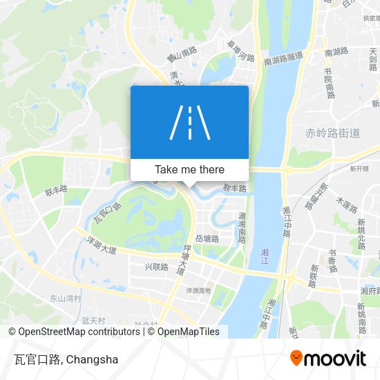 瓦官口路 map