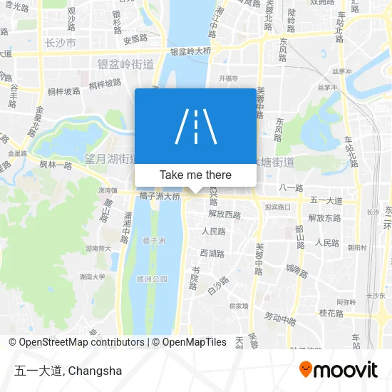 五一大道 map
