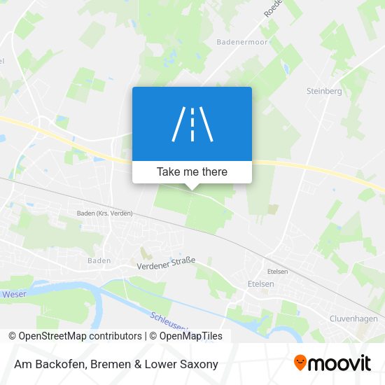 Am Backofen map