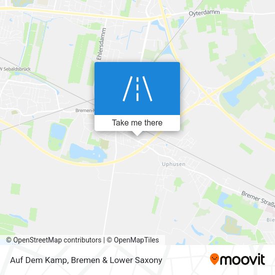 Auf Dem Kamp map