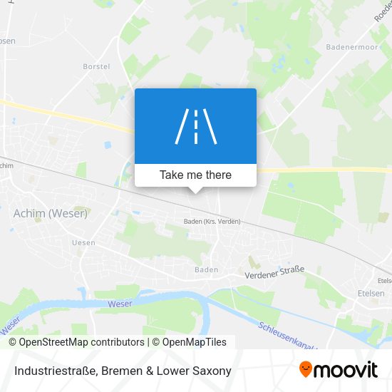 Industriestraße map