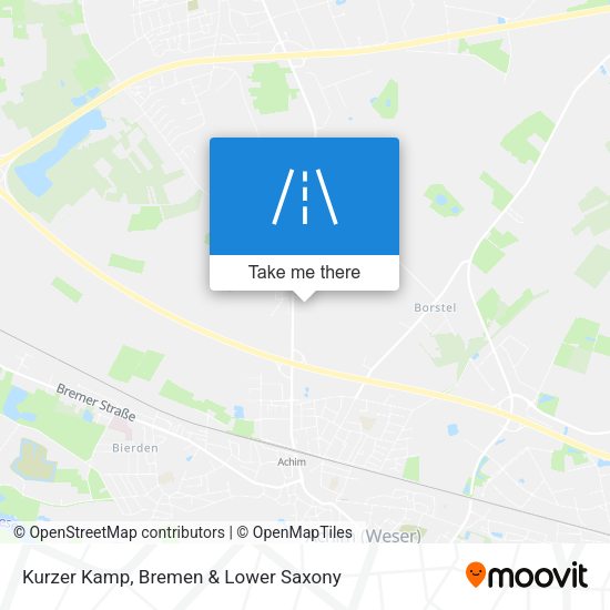 Kurzer Kamp map