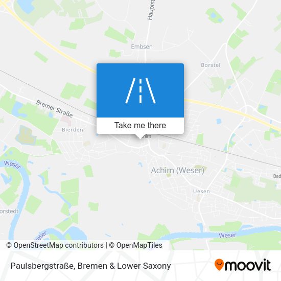 Paulsbergstraße map