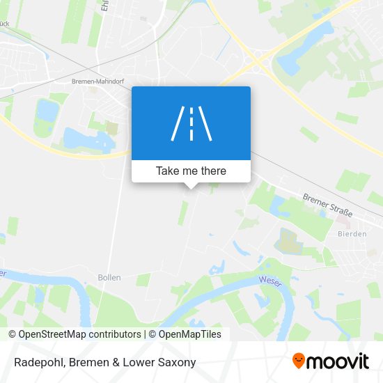 Radepohl map