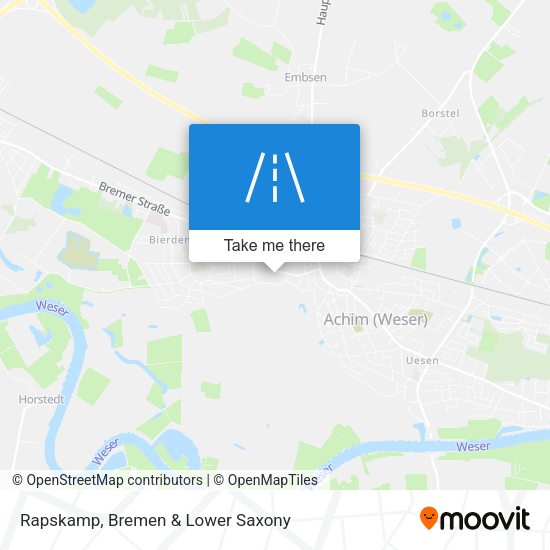 Rapskamp map