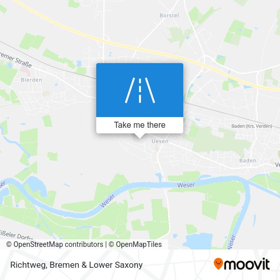 Richtweg map