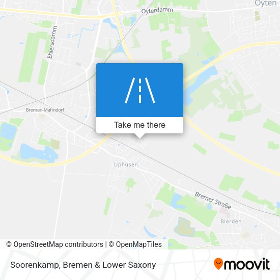 Soorenkamp map