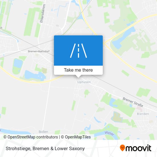Strohstiege map