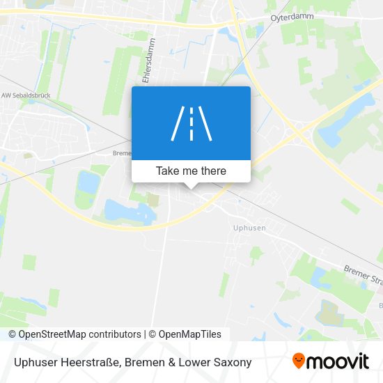 Uphuser Heerstraße map