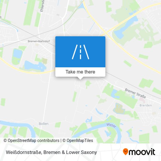 Weißdornstraße map