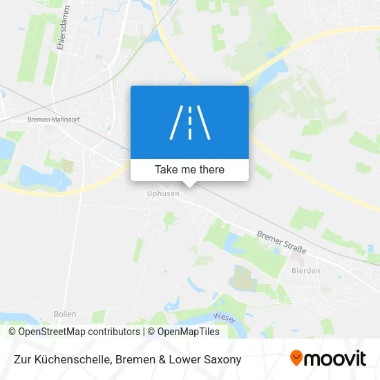 Карта Zur Küchenschelle
