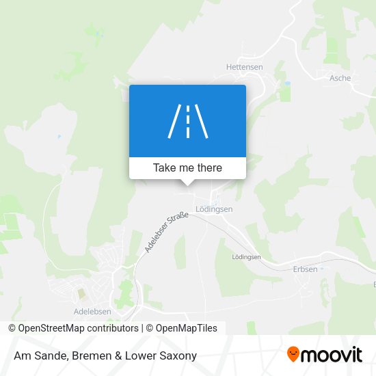 Am Sande map