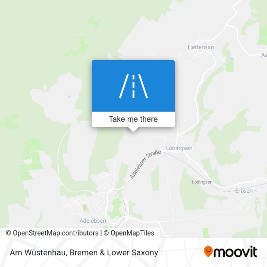 Am Wüstenhau map