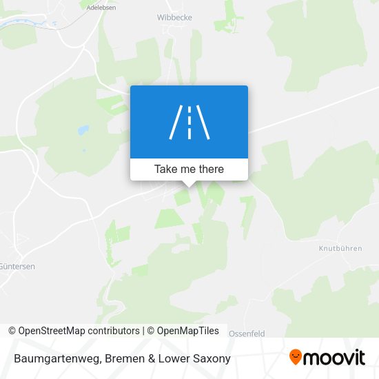 Baumgartenweg map