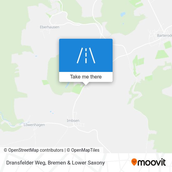 Dransfelder Weg map