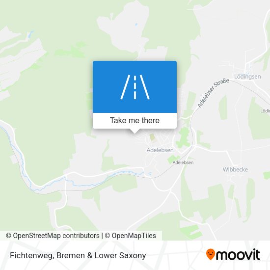 Fichtenweg map
