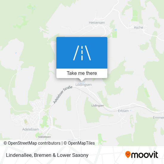 Lindenallee map