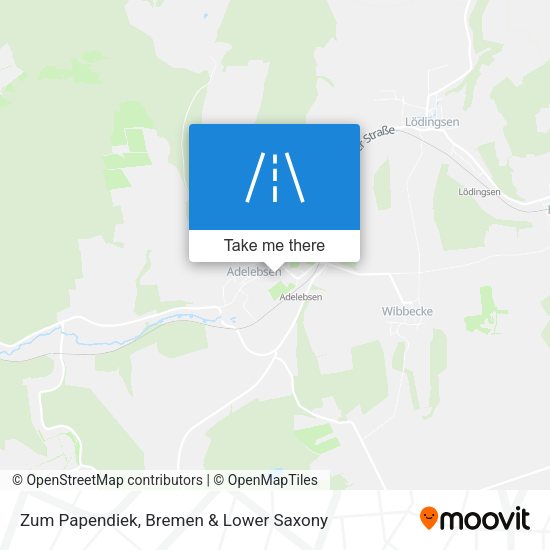 Zum Papendiek map