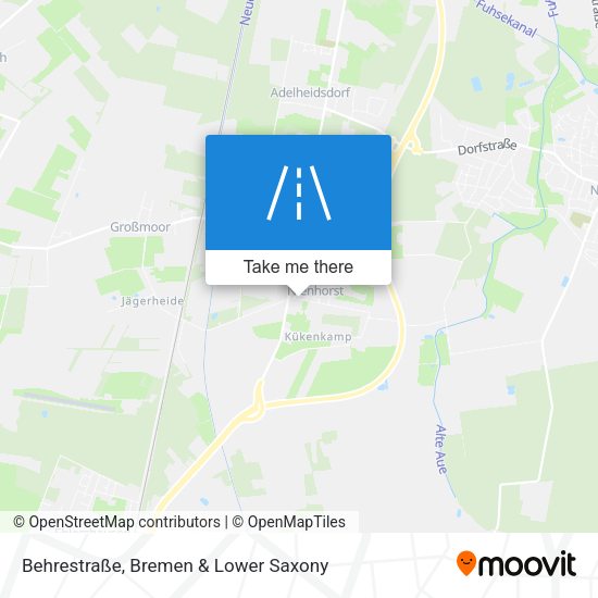 Behrestraße map
