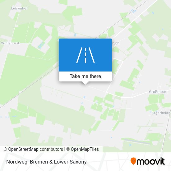 Nordweg map
