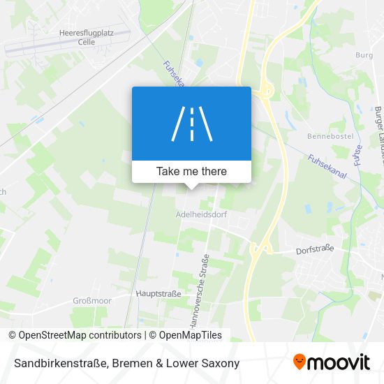 Sandbirkenstraße map