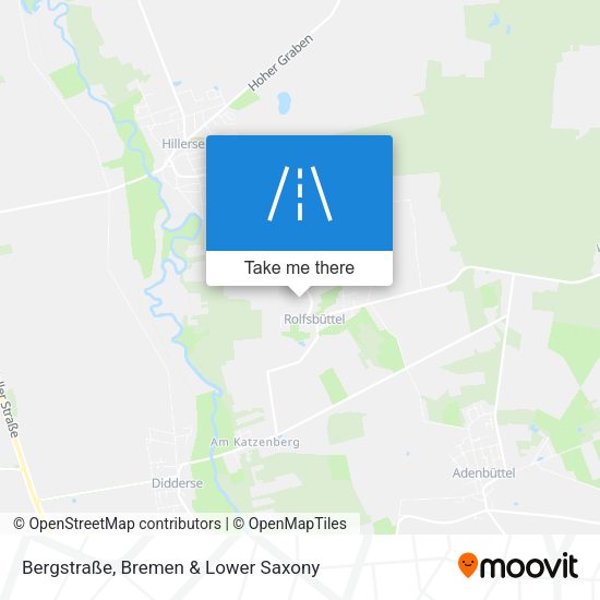 Bergstraße map