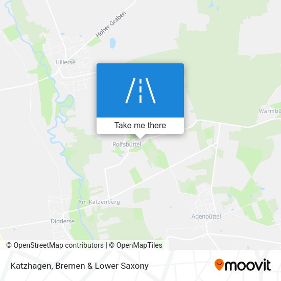 Katzhagen map