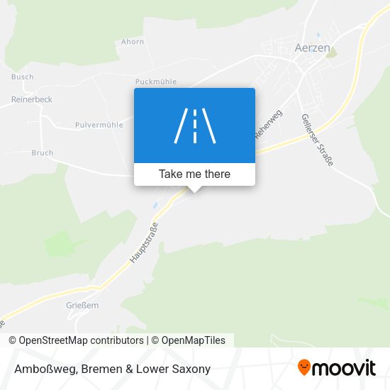 Amboßweg map