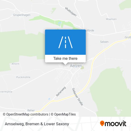 Amselweg map