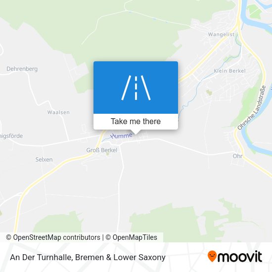 An Der Turnhalle map