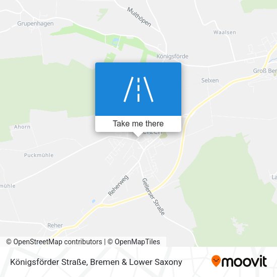 Königsförder Straße map