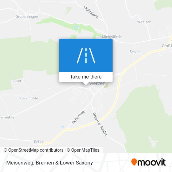Meisenweg map