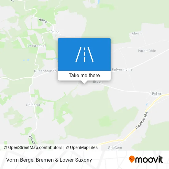 Vorm Berge map