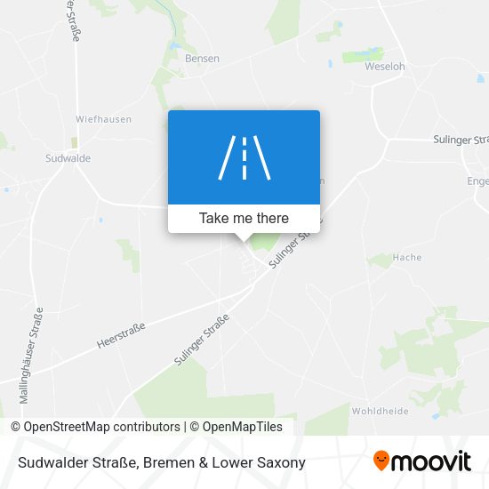 Sudwalder Straße map