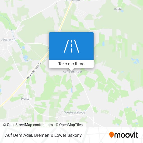 Auf Dem Adel map