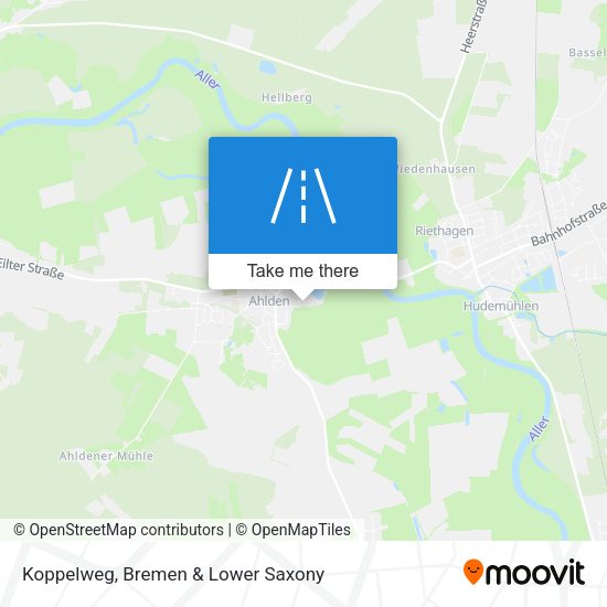 Koppelweg map