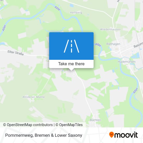 Pommernweg map