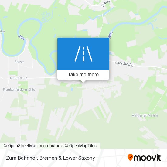 Zum Bahnhof map