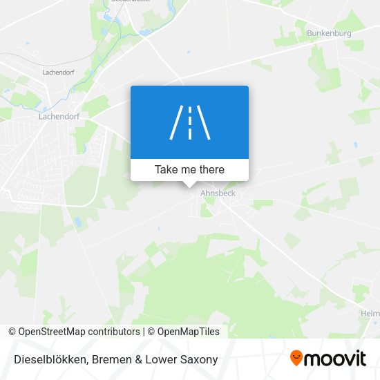 Dieselblökken map