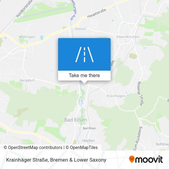 Krainhäger Straße map