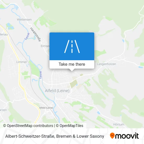 Карта Albert-Schweitzer-Straße