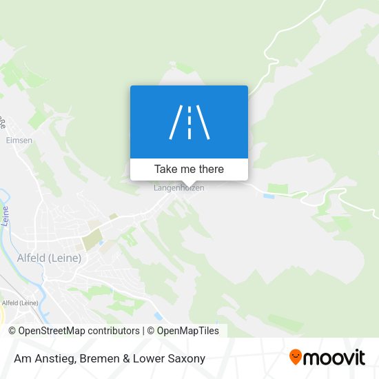Am Anstieg map