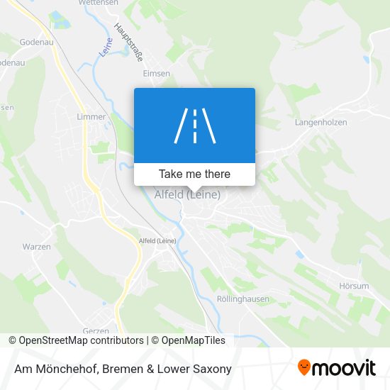 Am Mönchehof map
