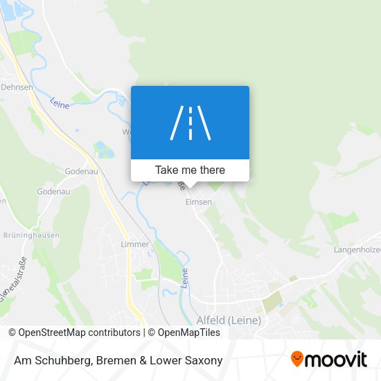 Am Schuhberg map
