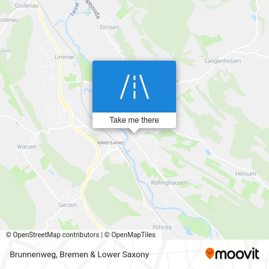 Brunnenweg map