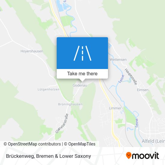 Brückenweg map