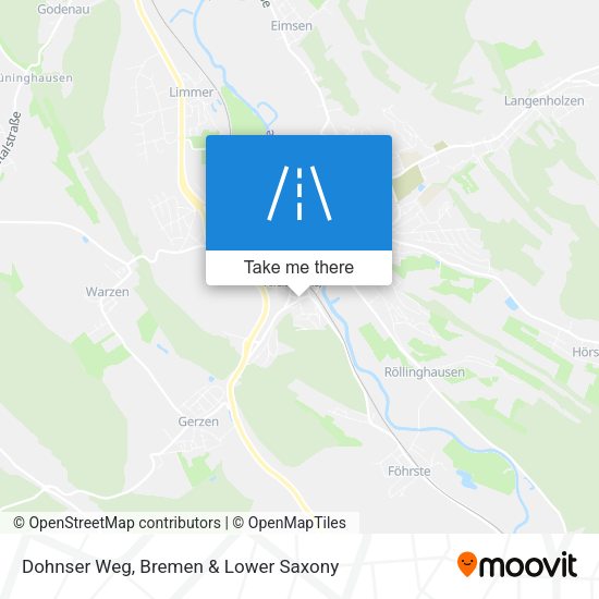 Dohnser Weg map