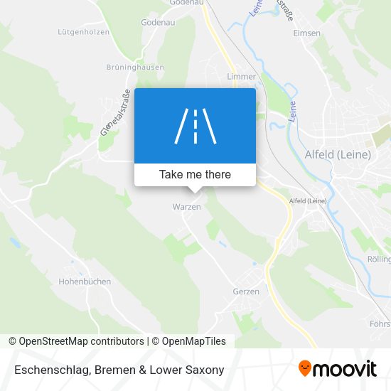 Eschenschlag map