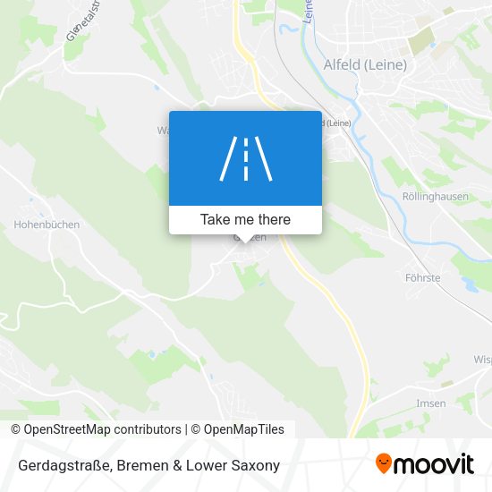 Gerdagstraße map